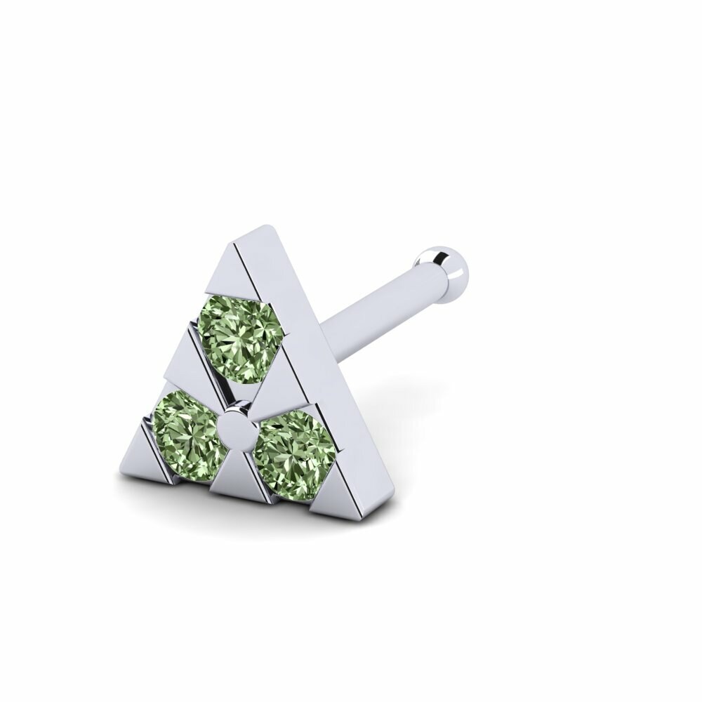 Groene Diamant Neus Pin Royaute