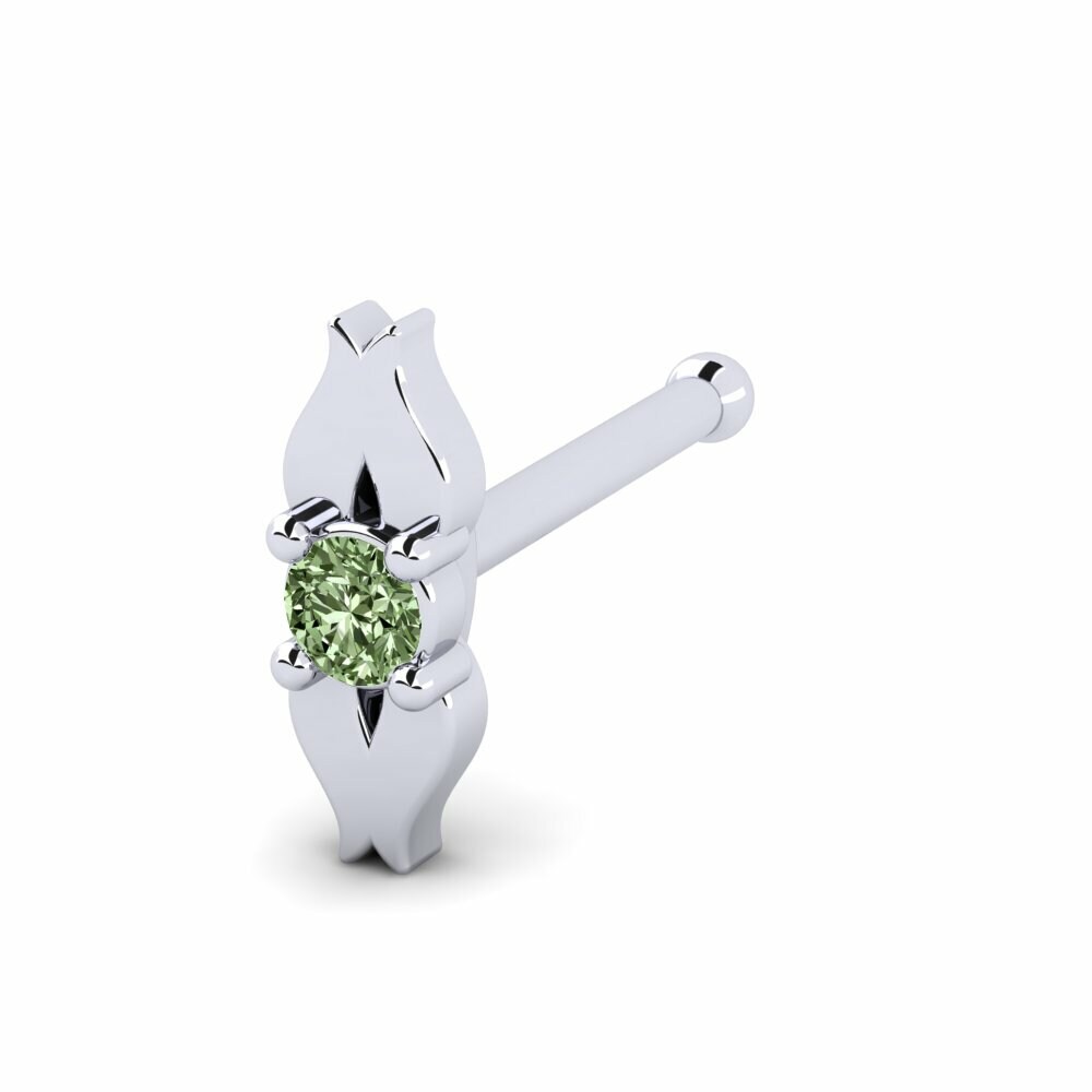 Groene Diamant Neus Pin Roysun