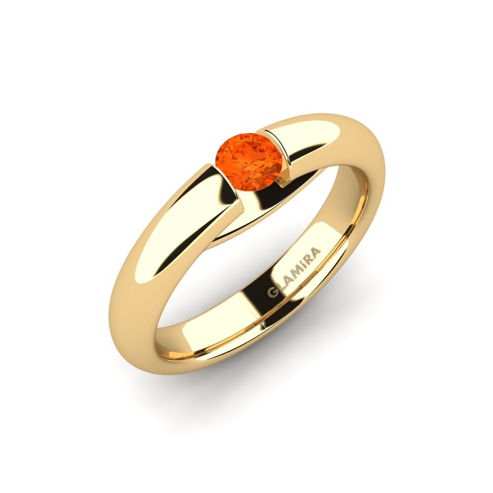 Ópalo Fuego Anillo de compromiso Ursula 0.25crt