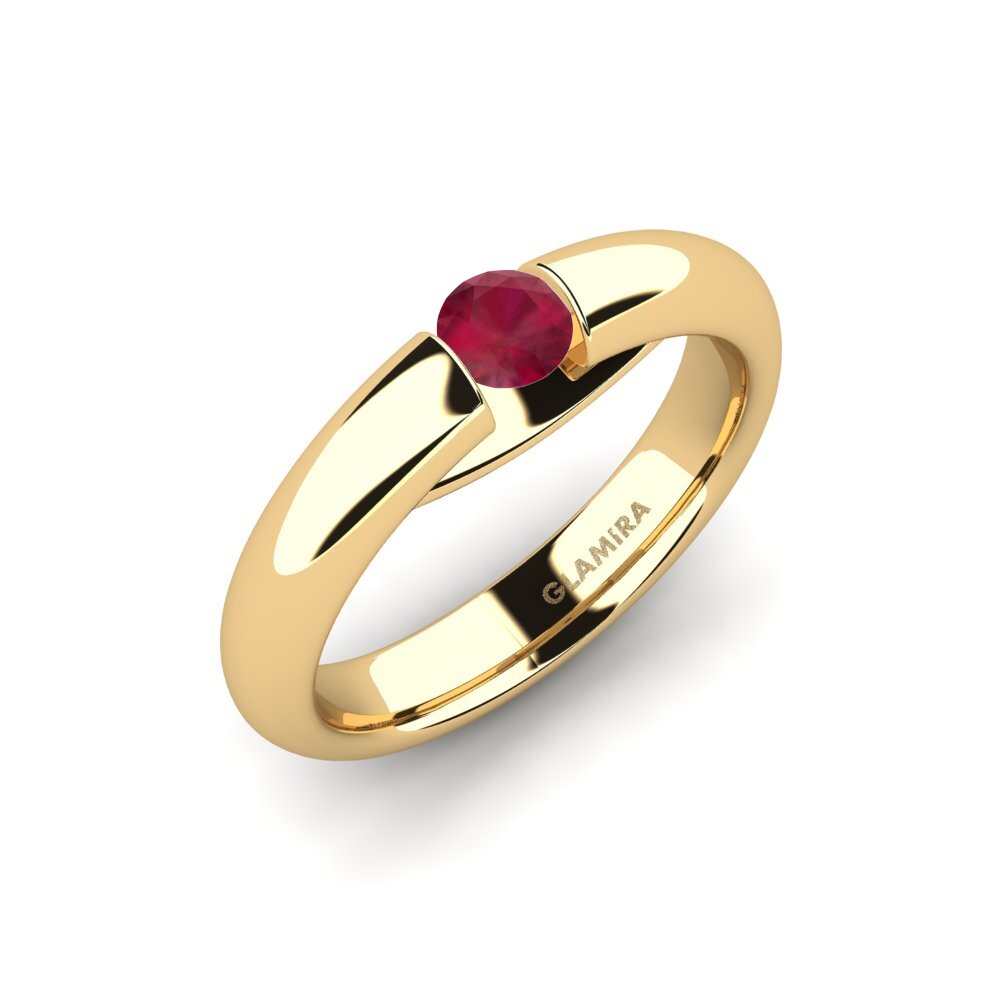 Đá Ruby / Hồng Ngọc Nhẫn đính hôn Ursula 0.25crt