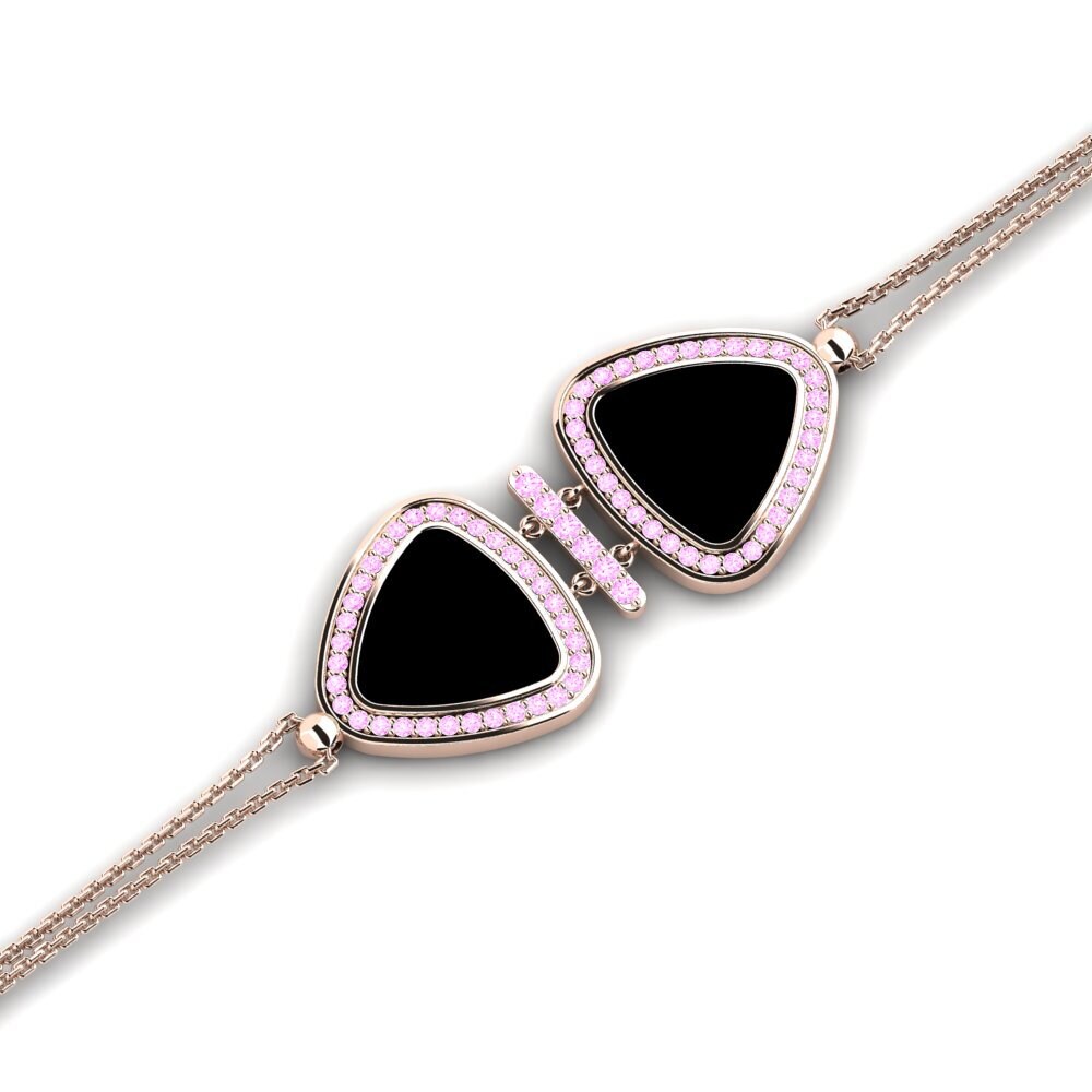 Pink Sapphire Women's Bracelet Rubena