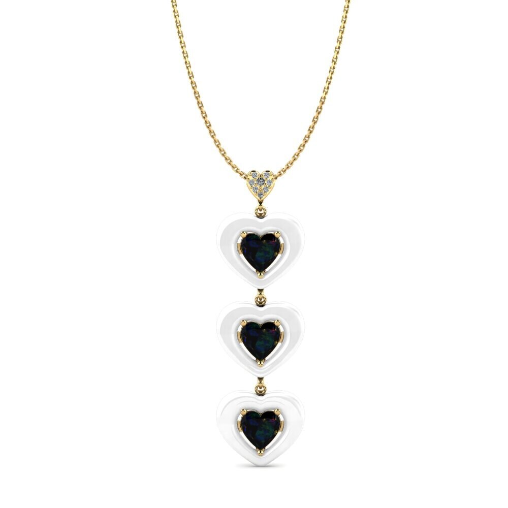 Black Opal Women's Pendant Ruggieri
