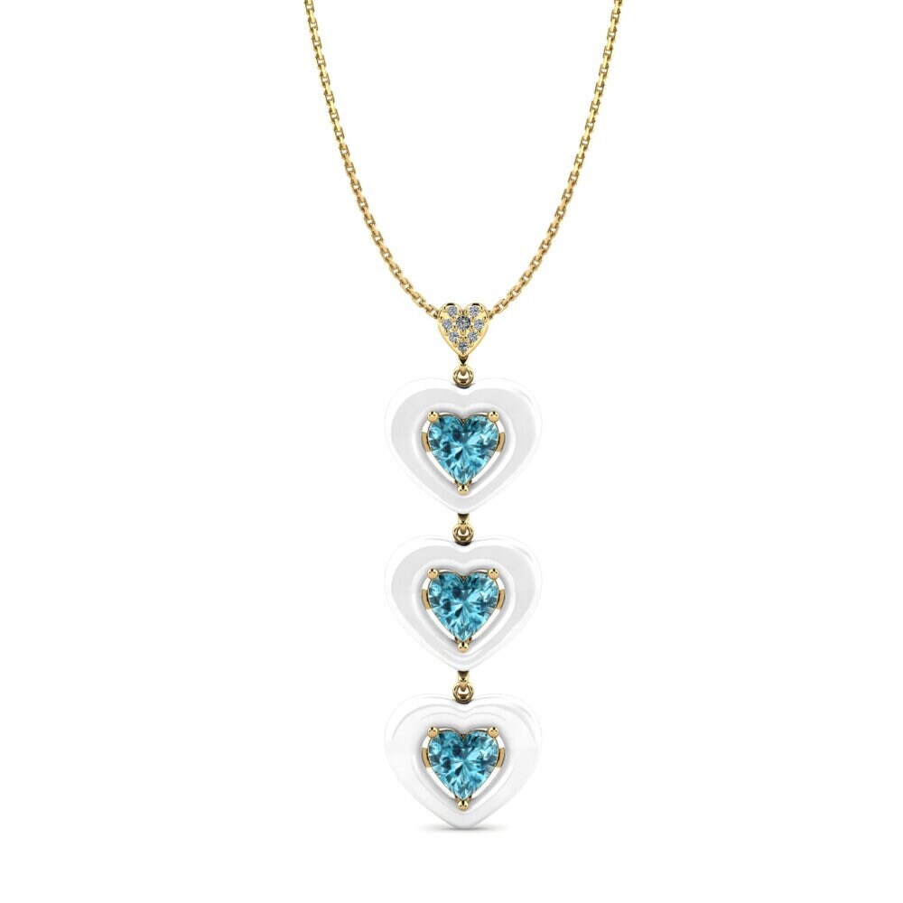 Blue Zircon Women's Pendant Ruggieri