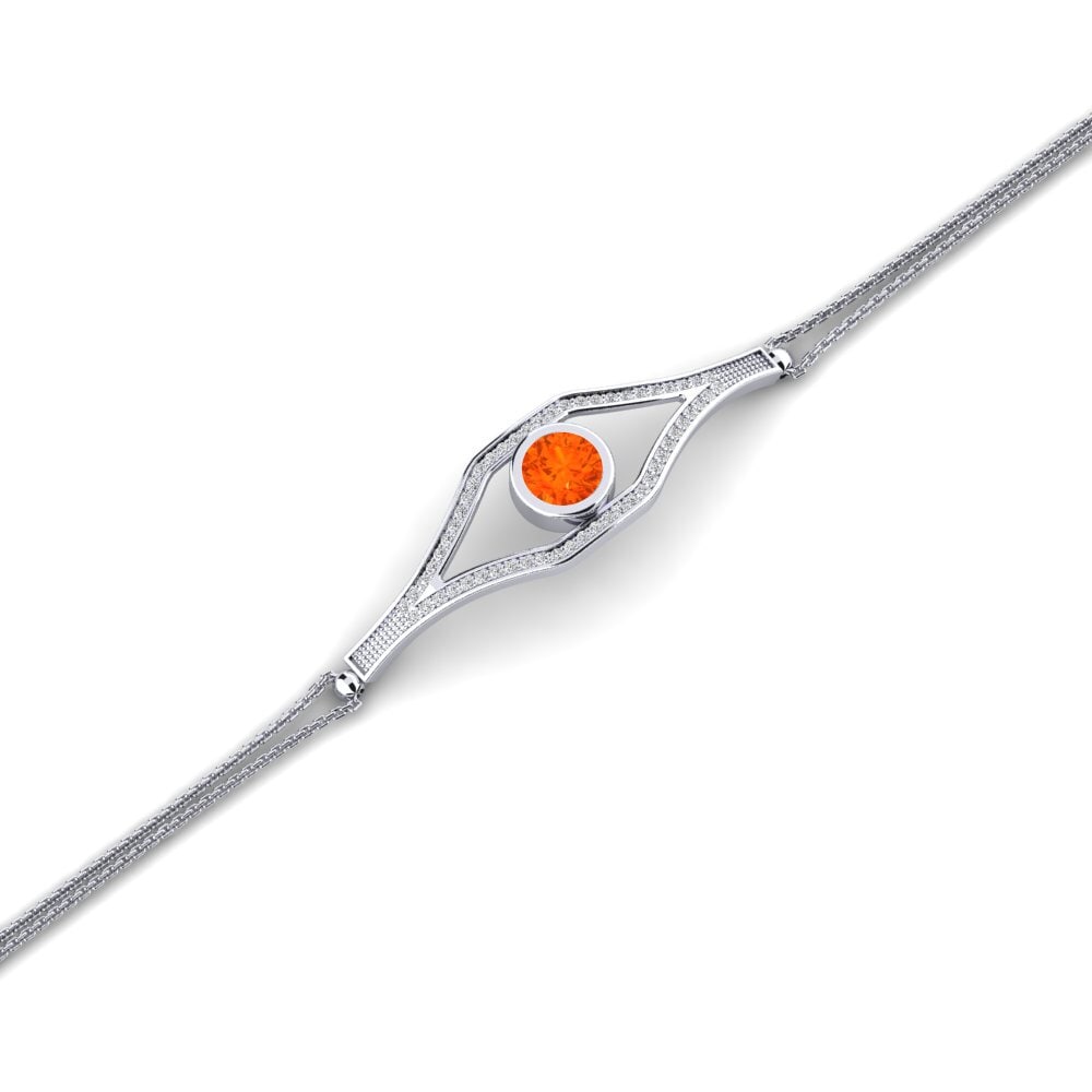 Fire Opal Women's Bracelet Rupert