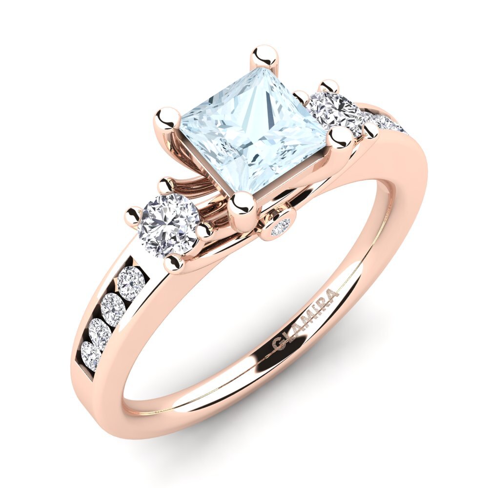 Aquamarine Engagement Ring Rupinder