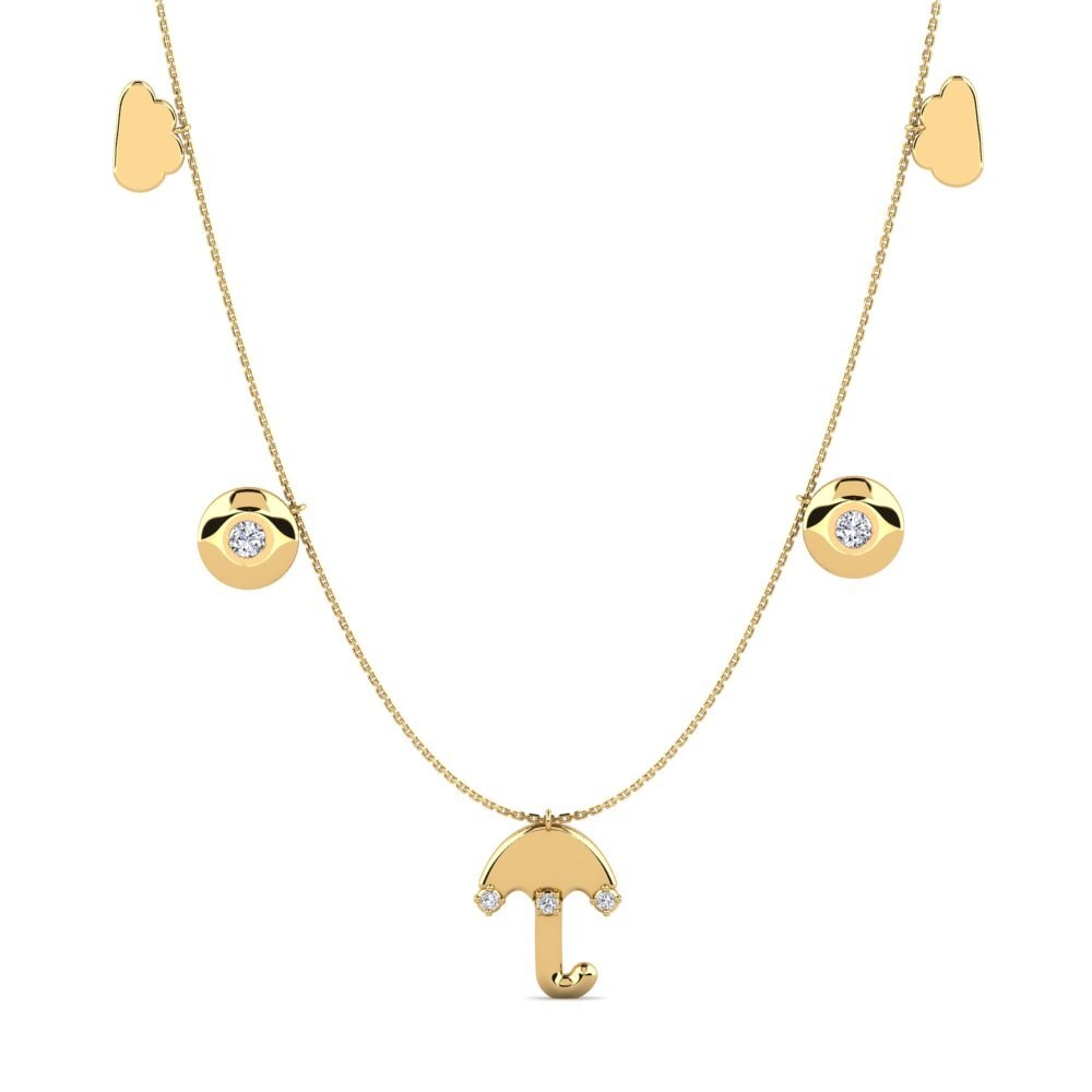 Diamond Women's Necklace Rusalia
