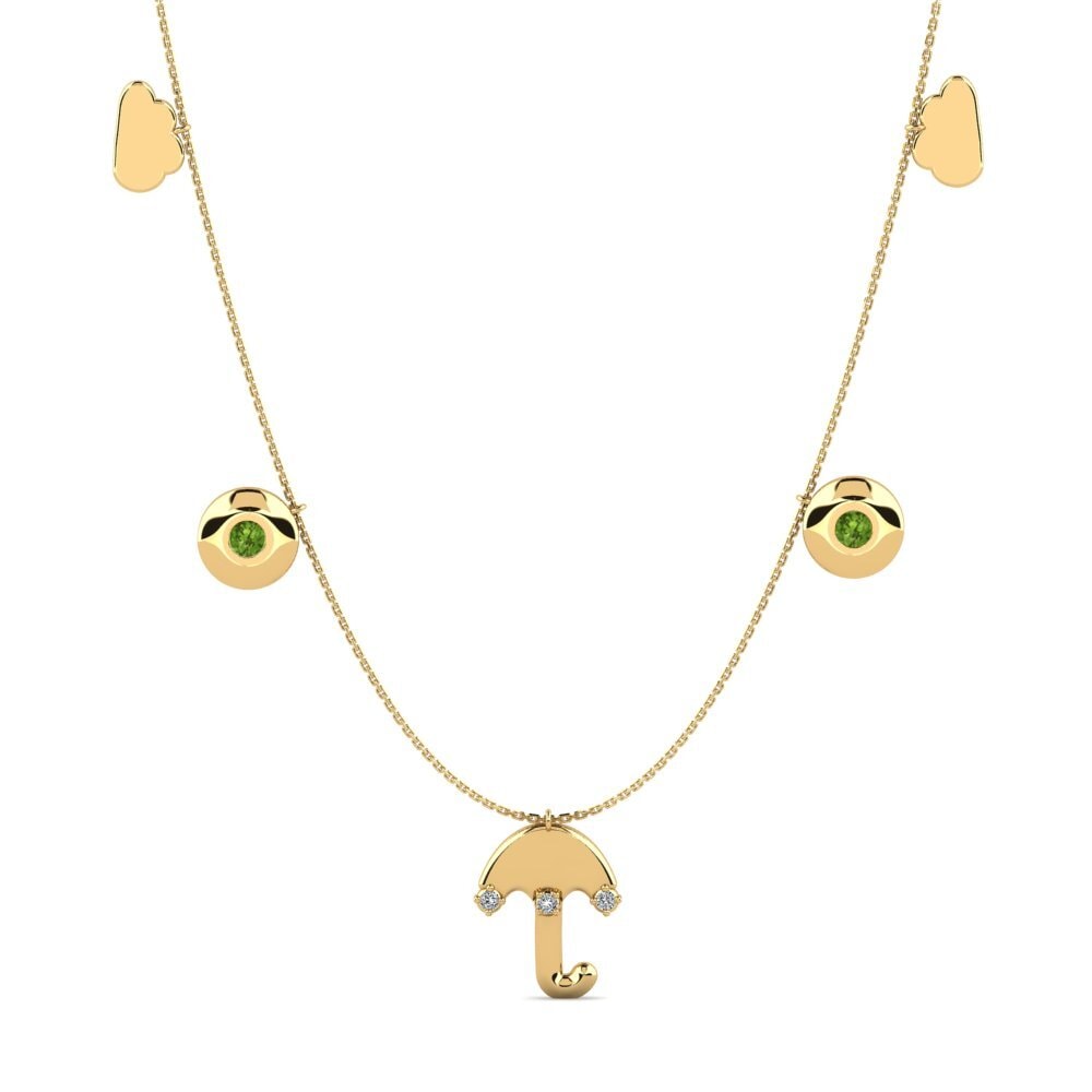 Peridot Women's Necklace Rusalia