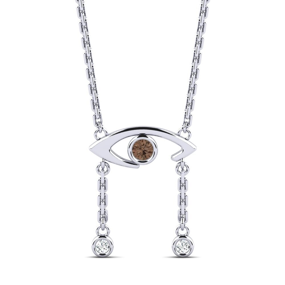 Smoky Quartz Women's Necklace Ruscello