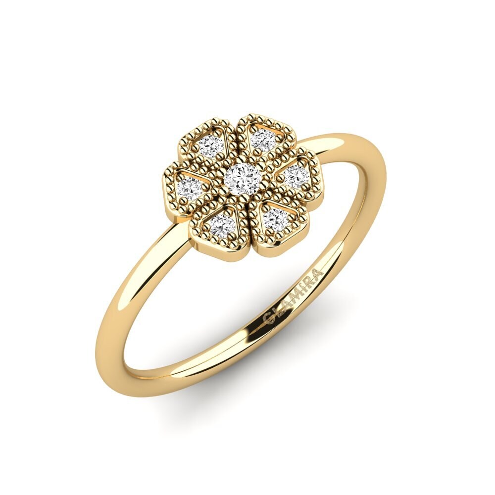 Moissanita Anillo Rustate