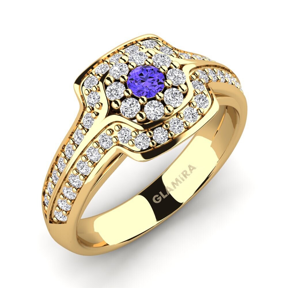 Tanzanite Engagement Ring Ruth