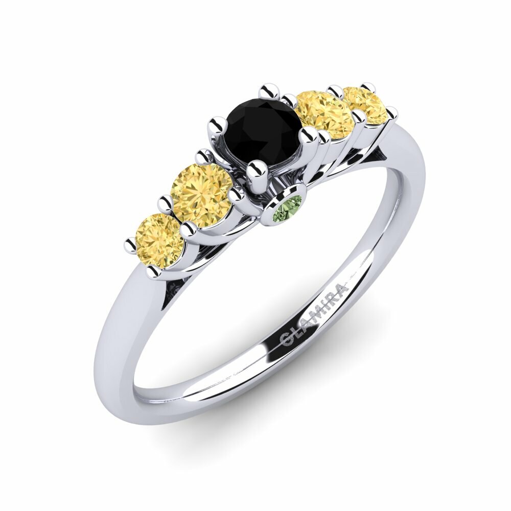 18K Wit Goud Verlovingsring Sadie 0.16 crt