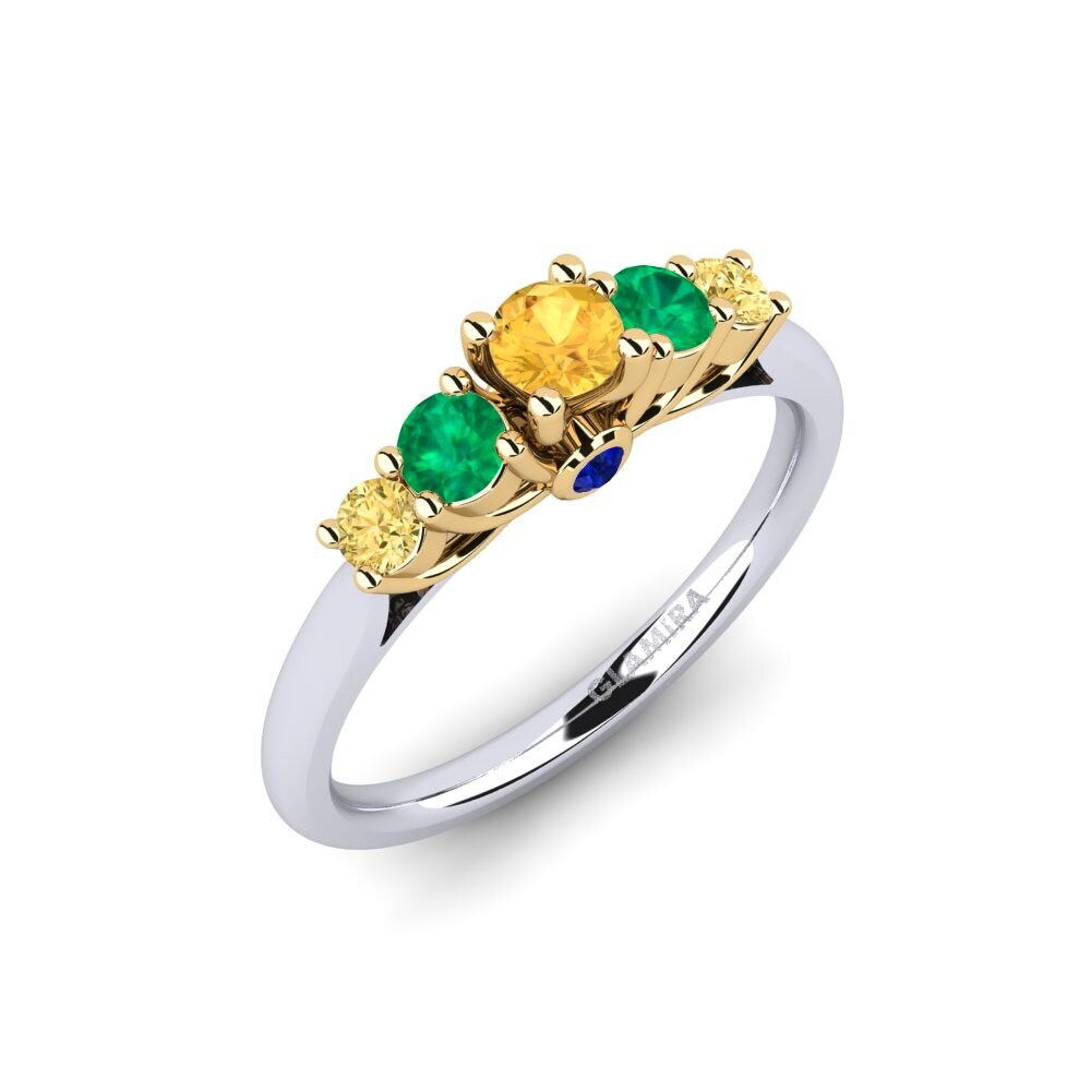 Citrine Engagement Ring Sadie 0.16 crt