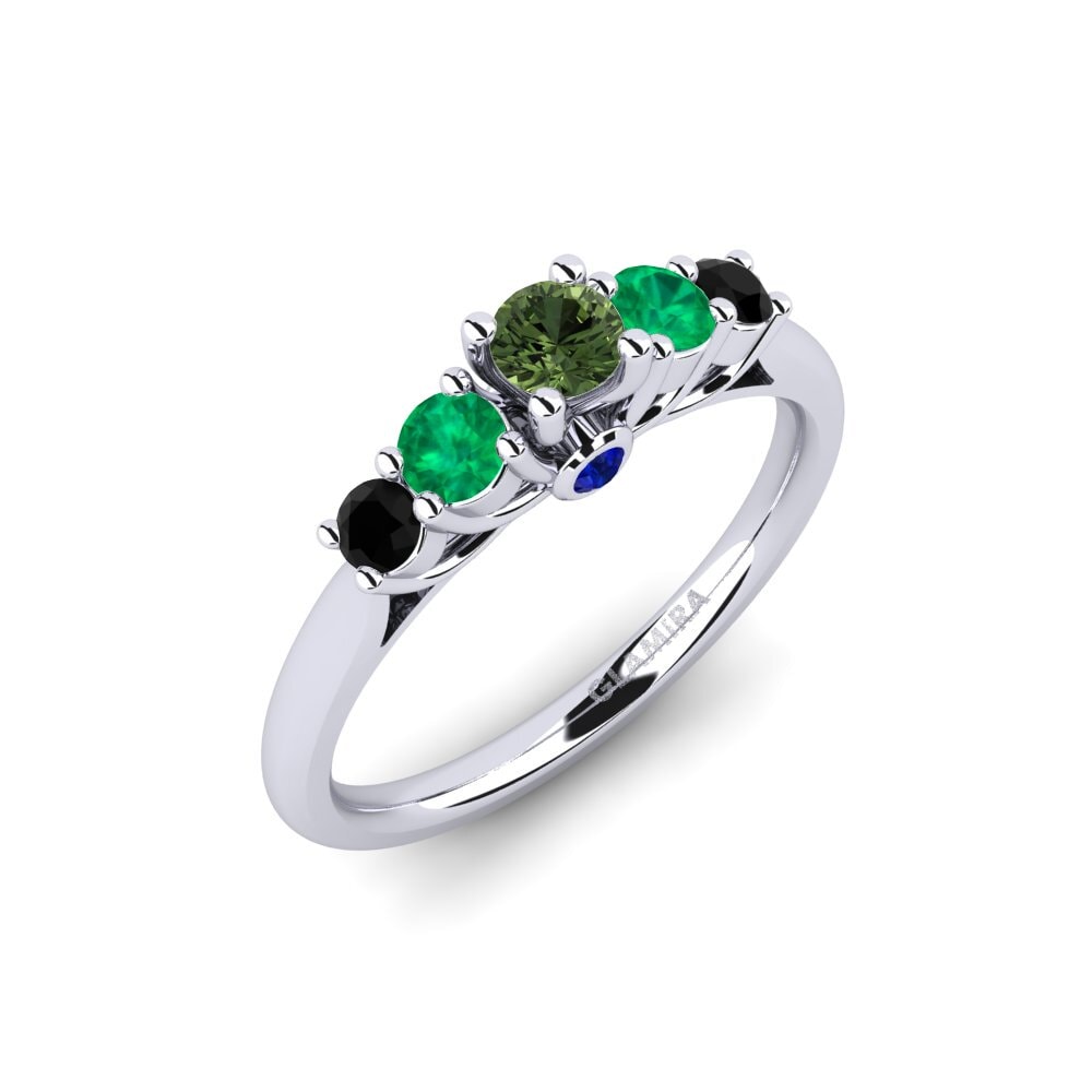 925 Silver Engagement Ring Sadie 0.16 crt