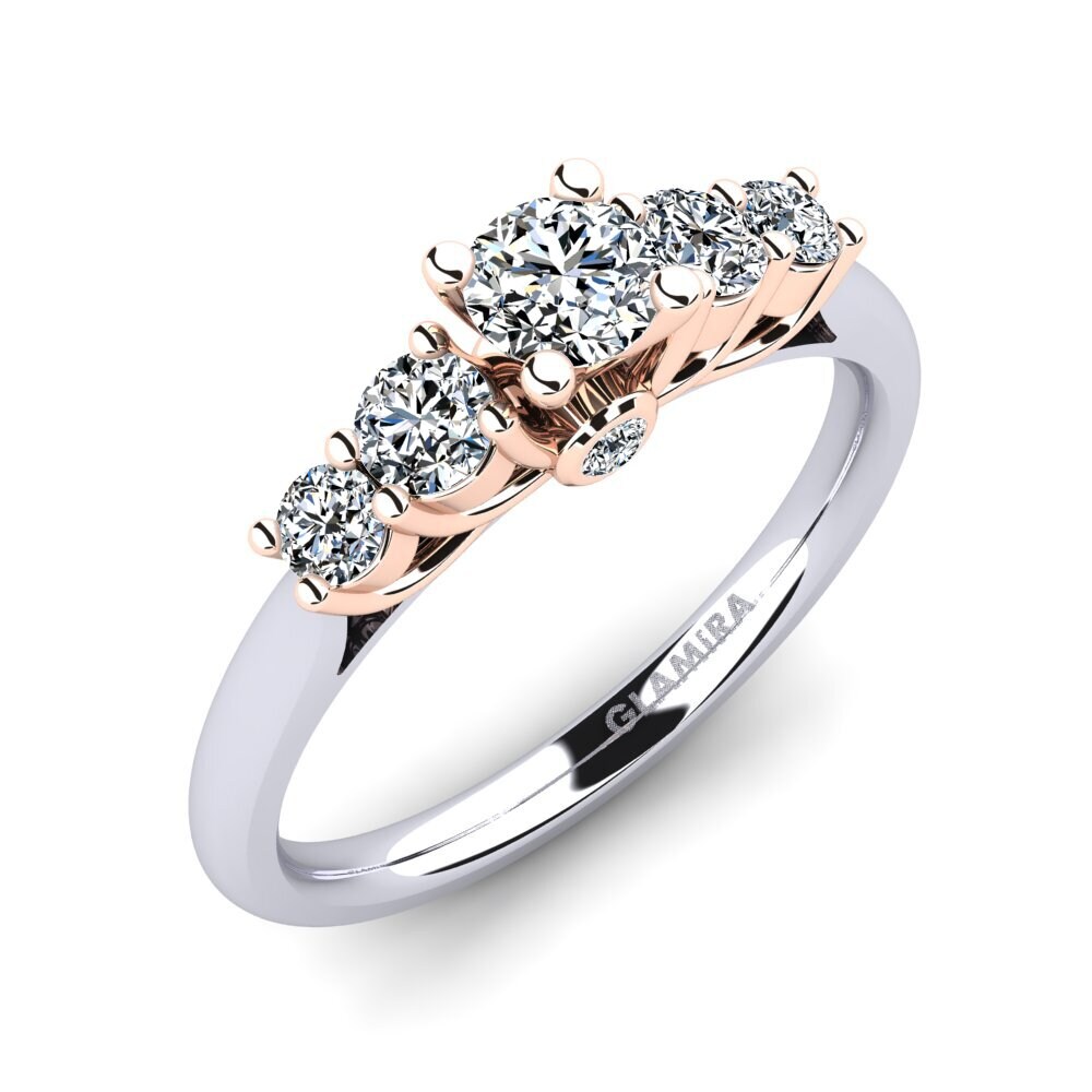 Wedding 1.15ct Solitaire Women's 18k White Gold Ring In India At - Foto 11