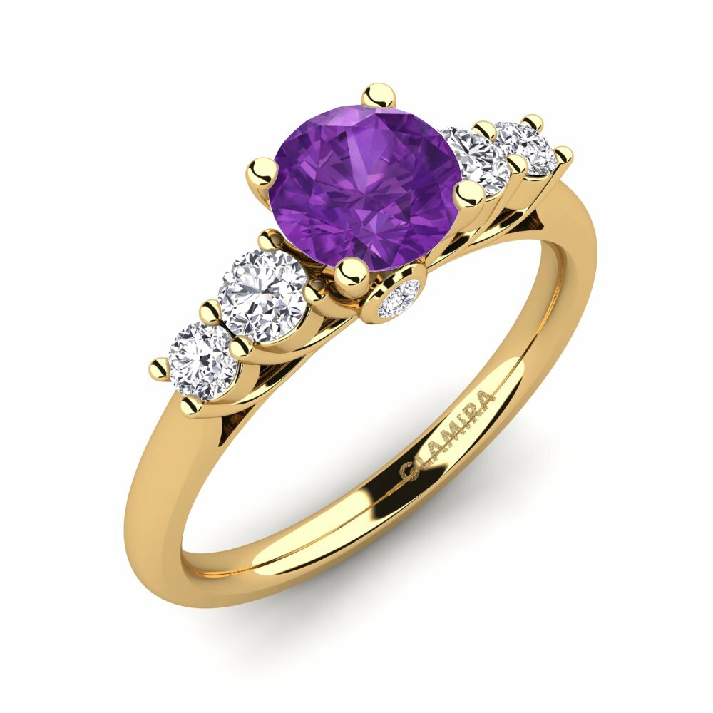 Amethyst Engagement Ring Sadie 0.8 crt