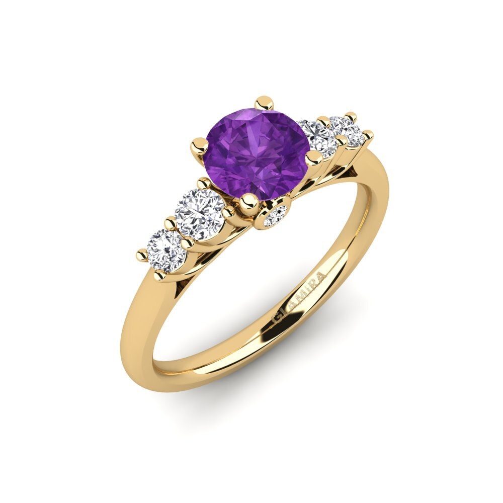 Amethyst Engagement Ring Sadie 0.8 crt