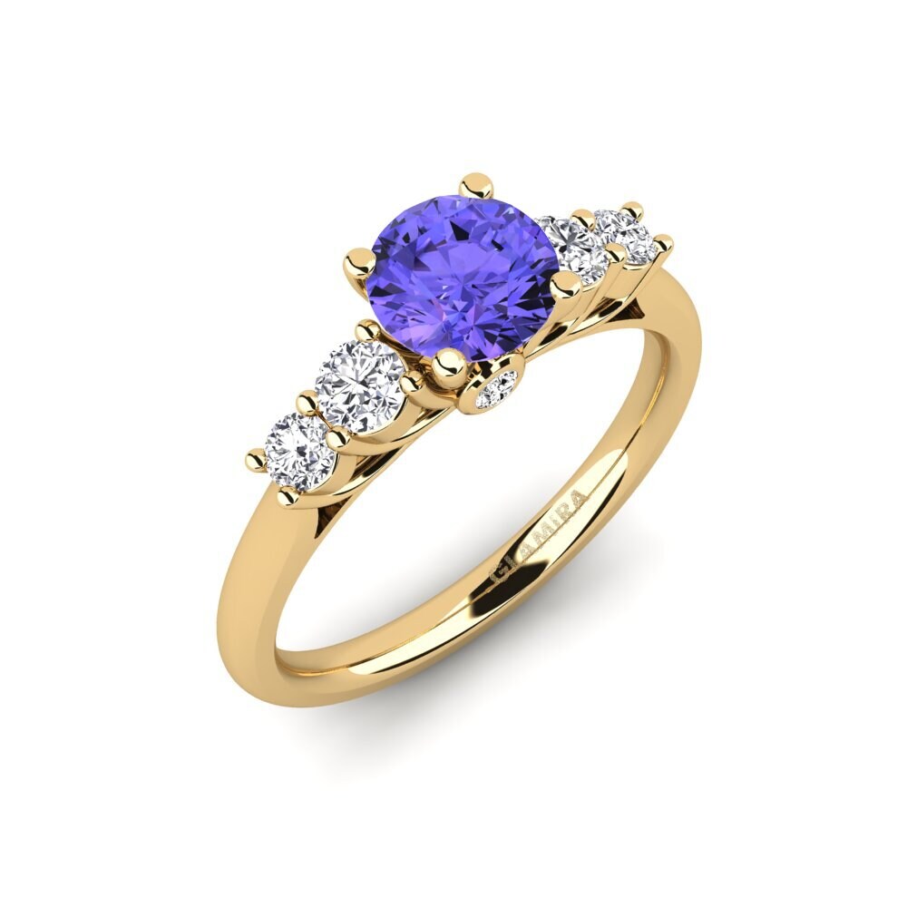 Tanzanite Engagement Ring Sadie 0.8 crt