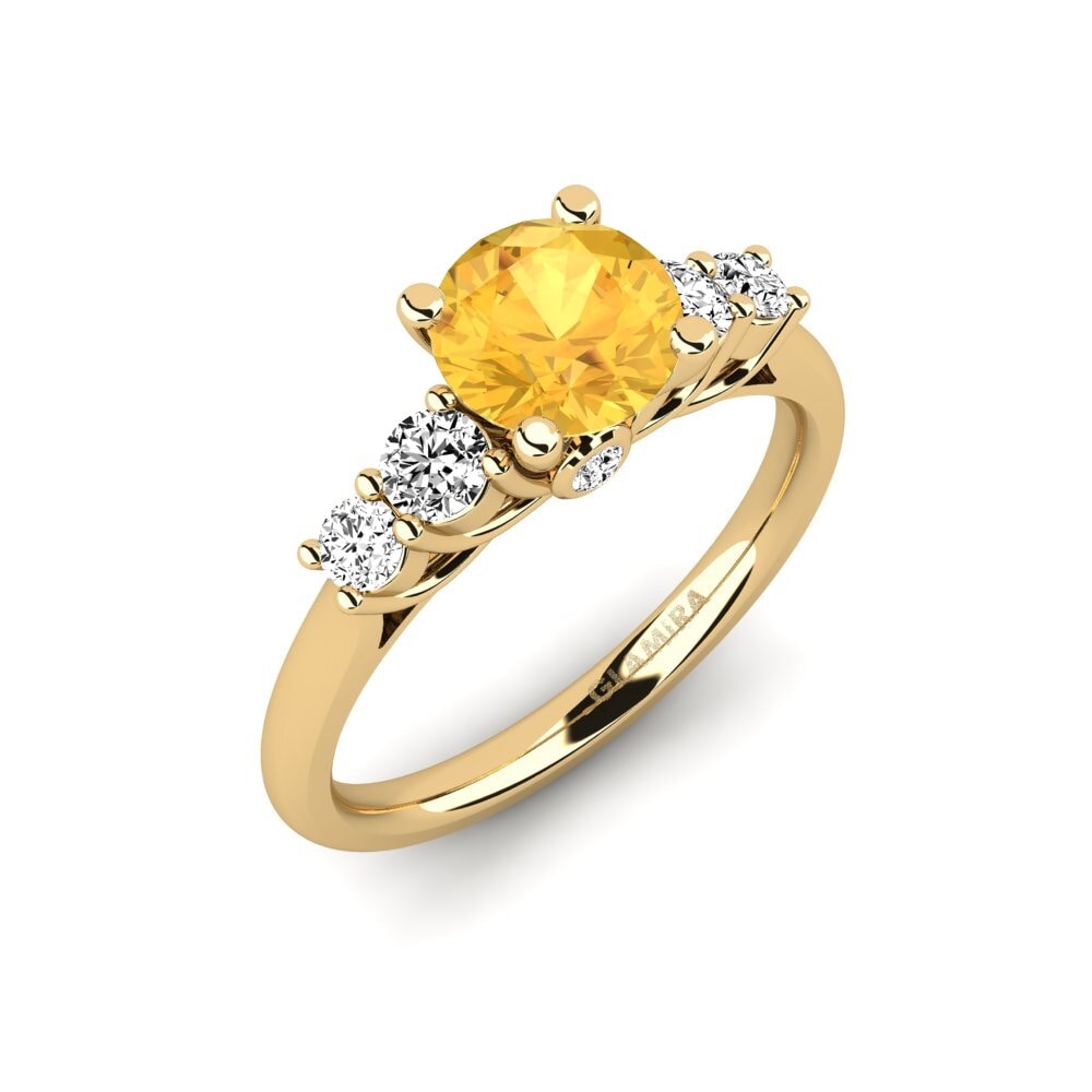 Citrine Engagement Ring Sadie 1.0 crt