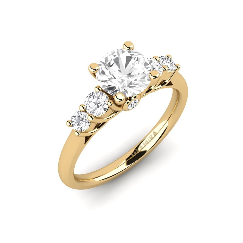 White sapphire Engagement Ring Sadie 1.0 crt