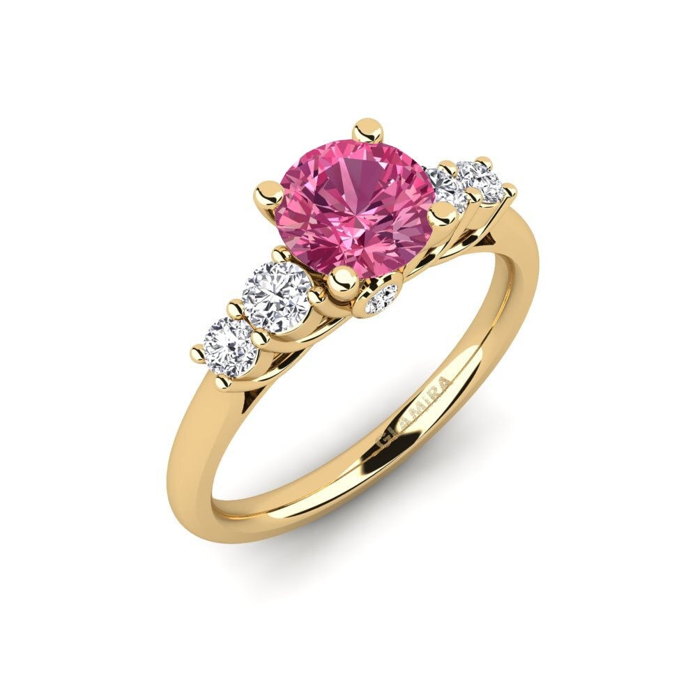 Pink Tourmaline Engagement Ring Sadie 1.0 crt