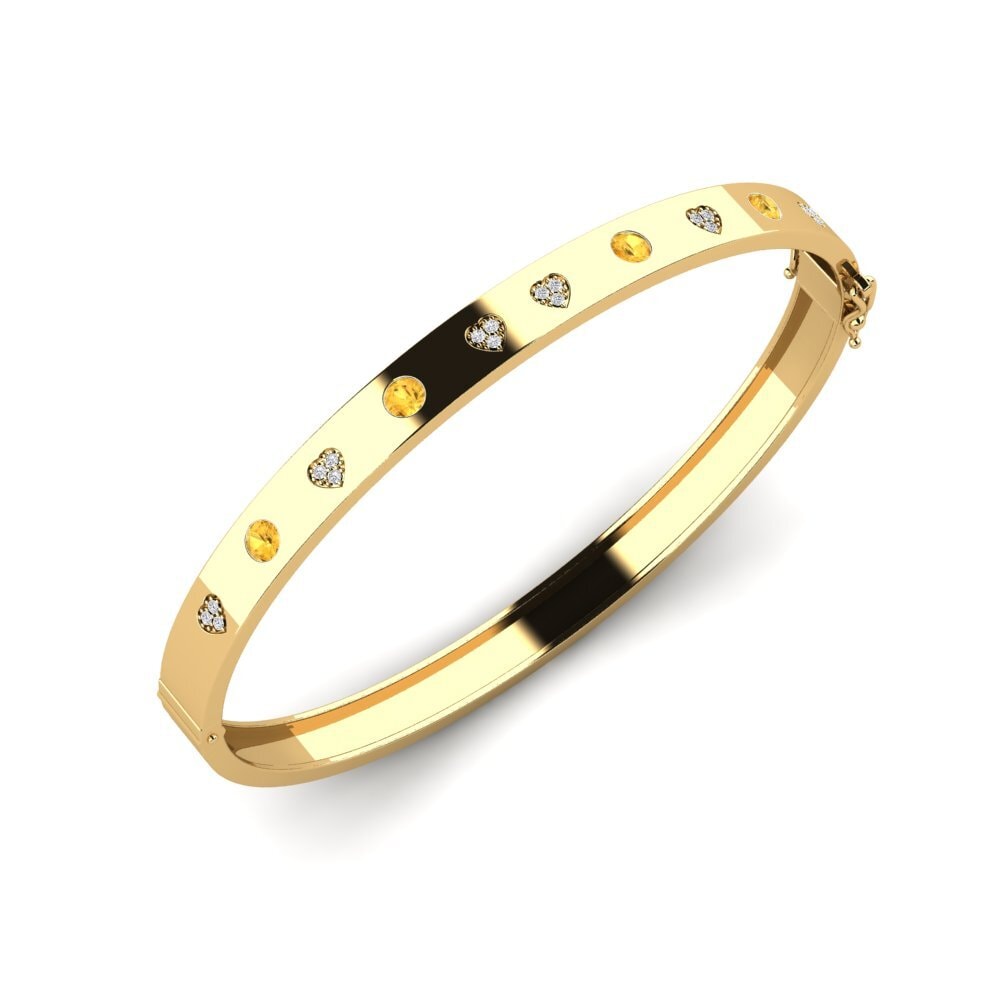 Citrine Women's Bangle Saeger