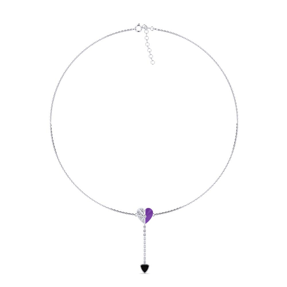 Black Onyx Women's Choker Necklace Sagessa