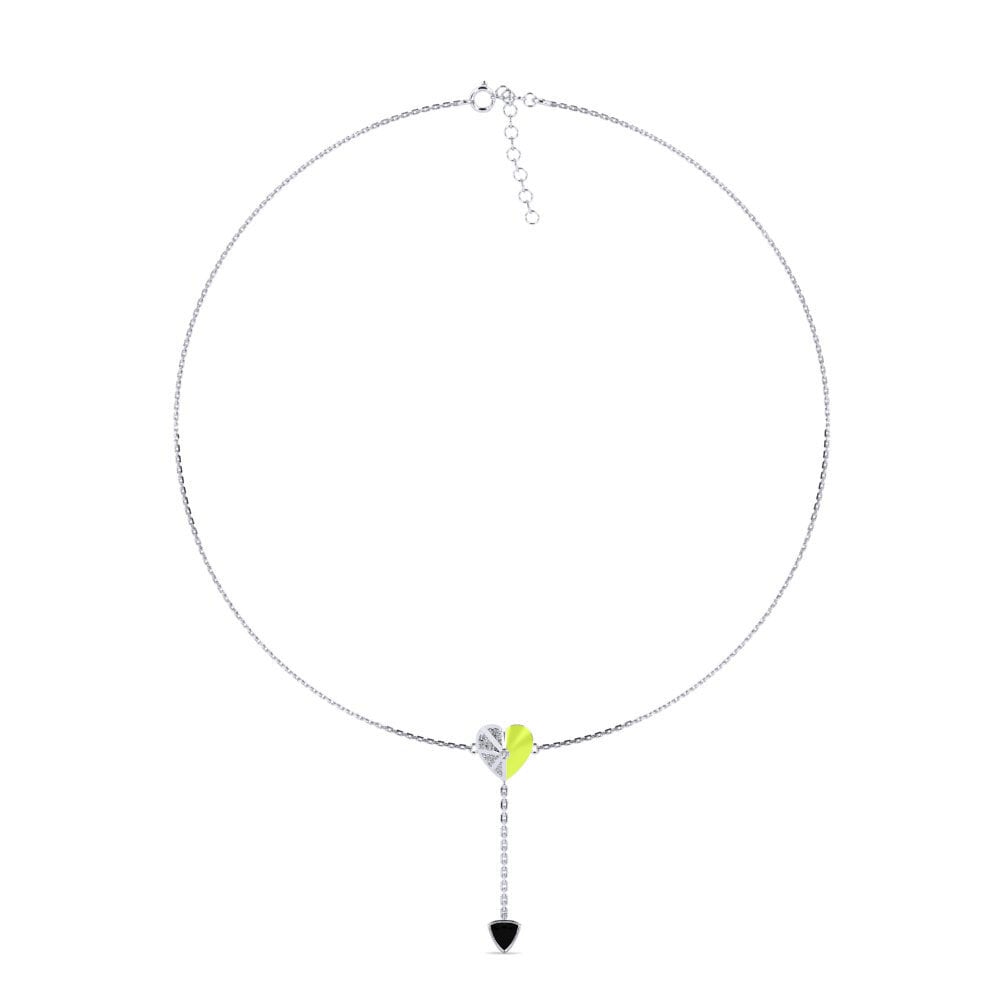 Choker Schwarzer Diamant Halsketten
