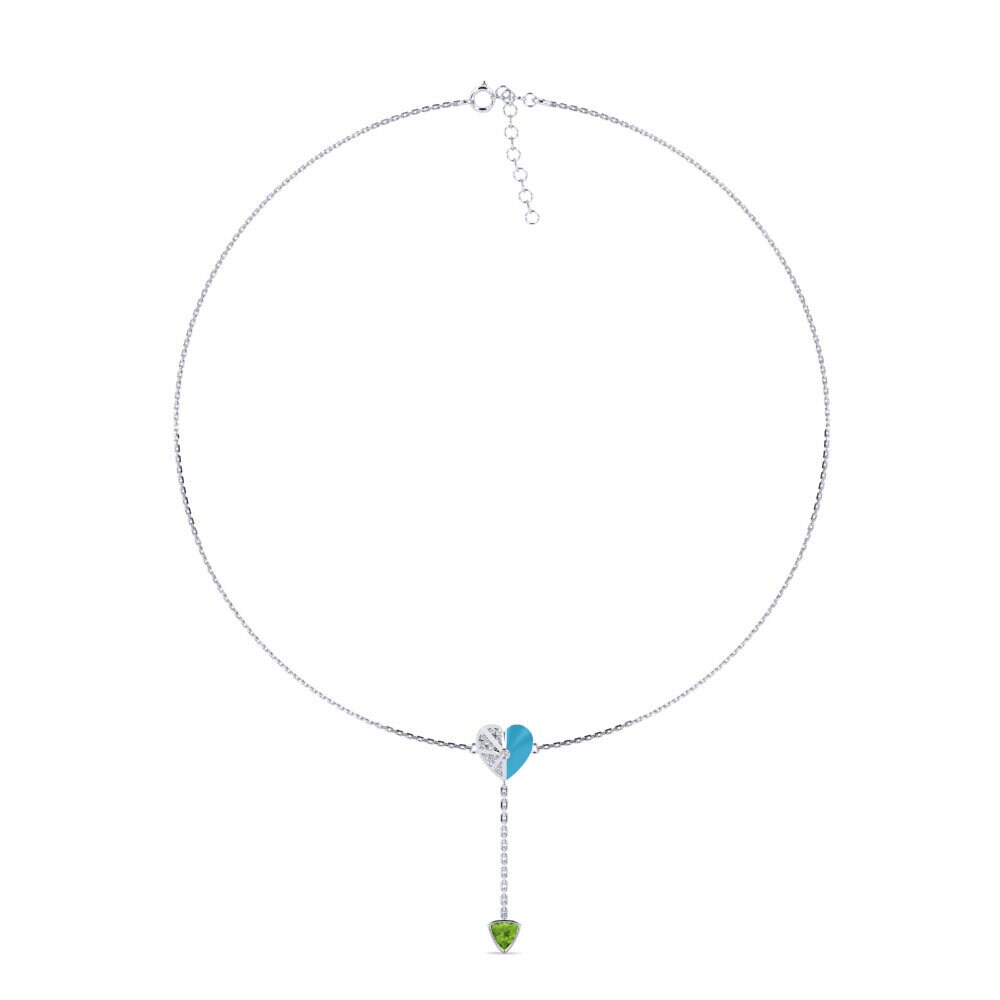Peridot Women's Choker Necklace Sagessa