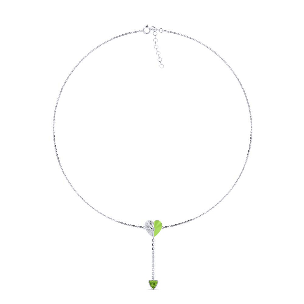 Peridot Women's Choker Necklace Sagessa