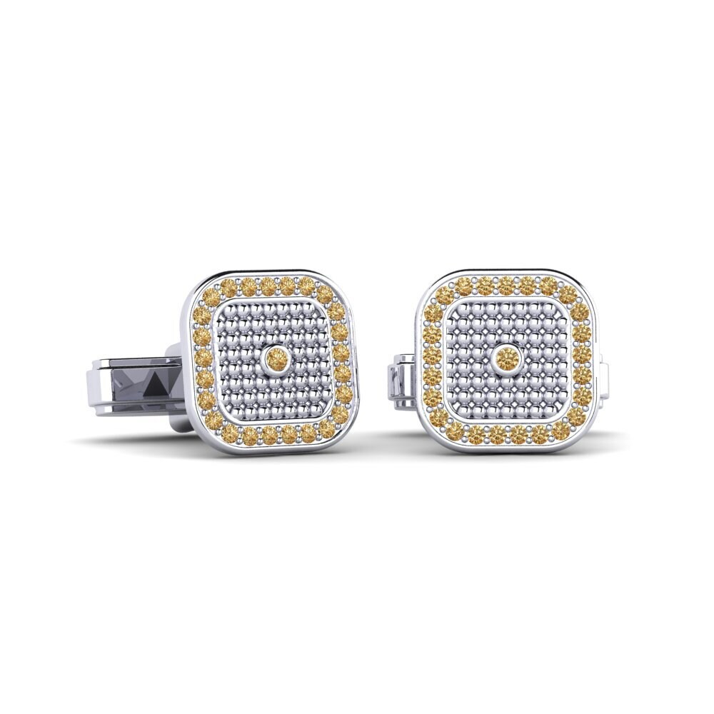 Brown Diamond Cufflink Saison