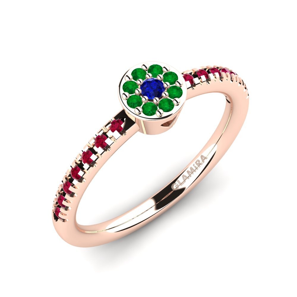 14ct Rose Gold Engagement Ring Salbatora