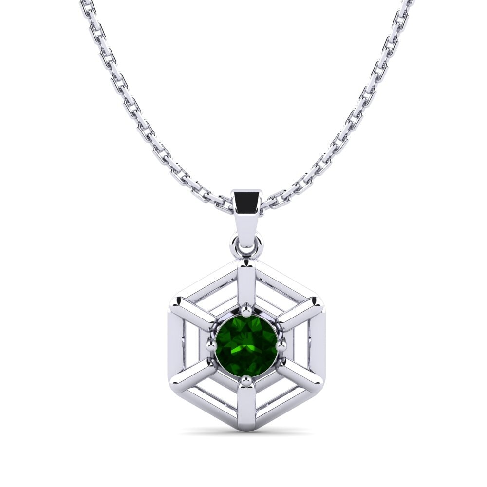 Green Tourmaline Women's Pendant Salem