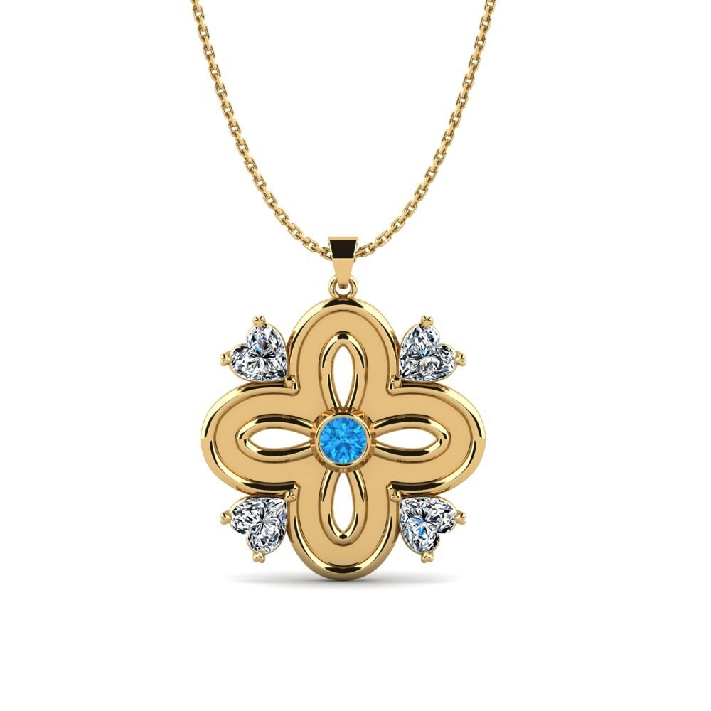 Blue Topaz Women's Pendant Salethia