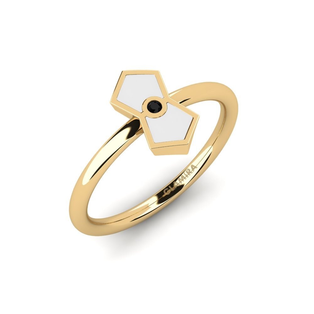 Schwarzer Onyx Ring Saltanob