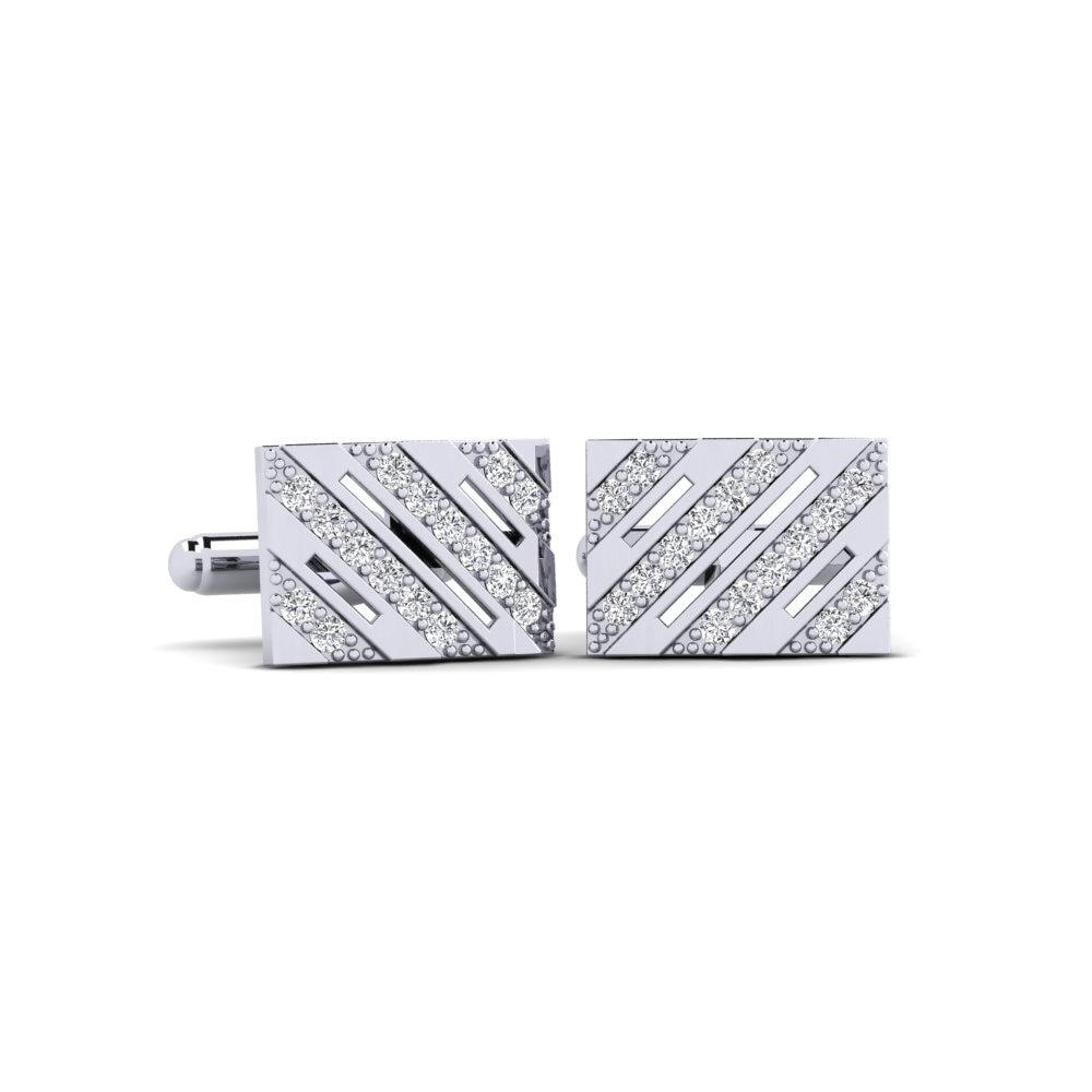 Lab Grown Diamond Cufflink Samantani