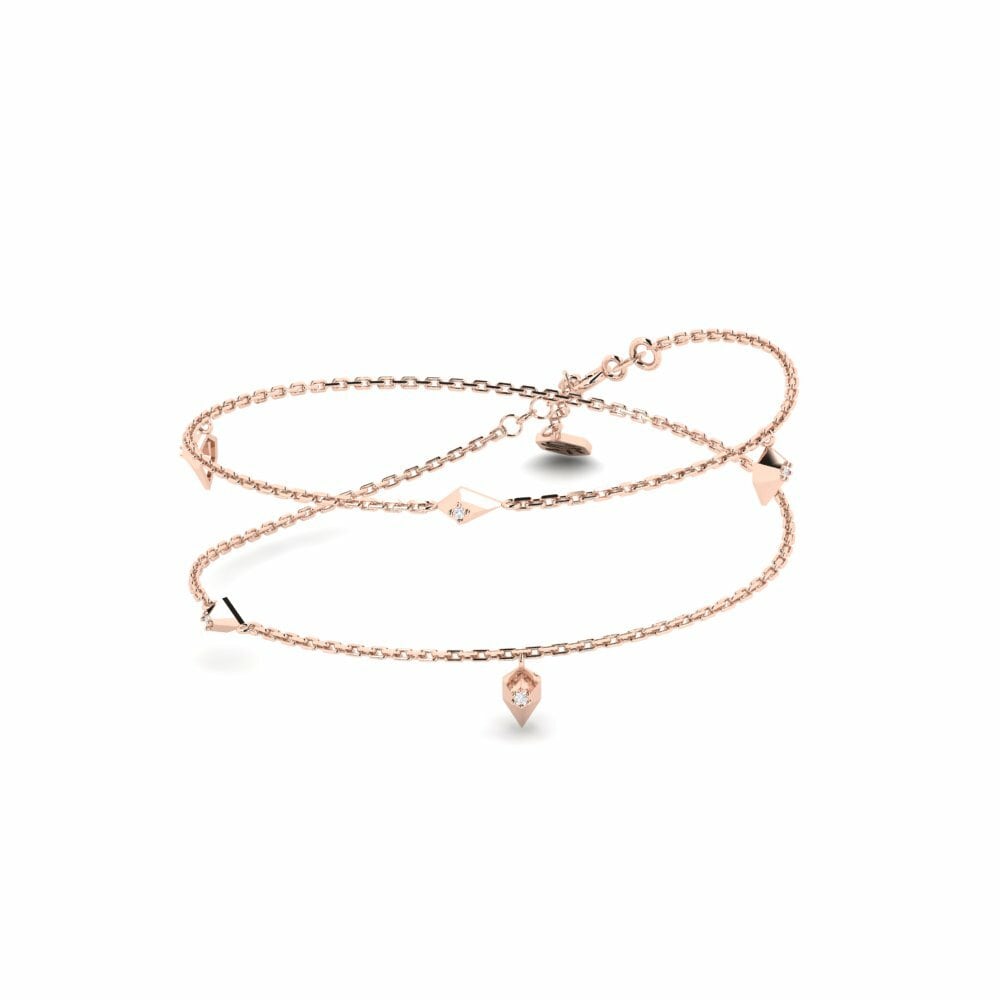 Oro Rosso 585 Collana da donna Sanggan