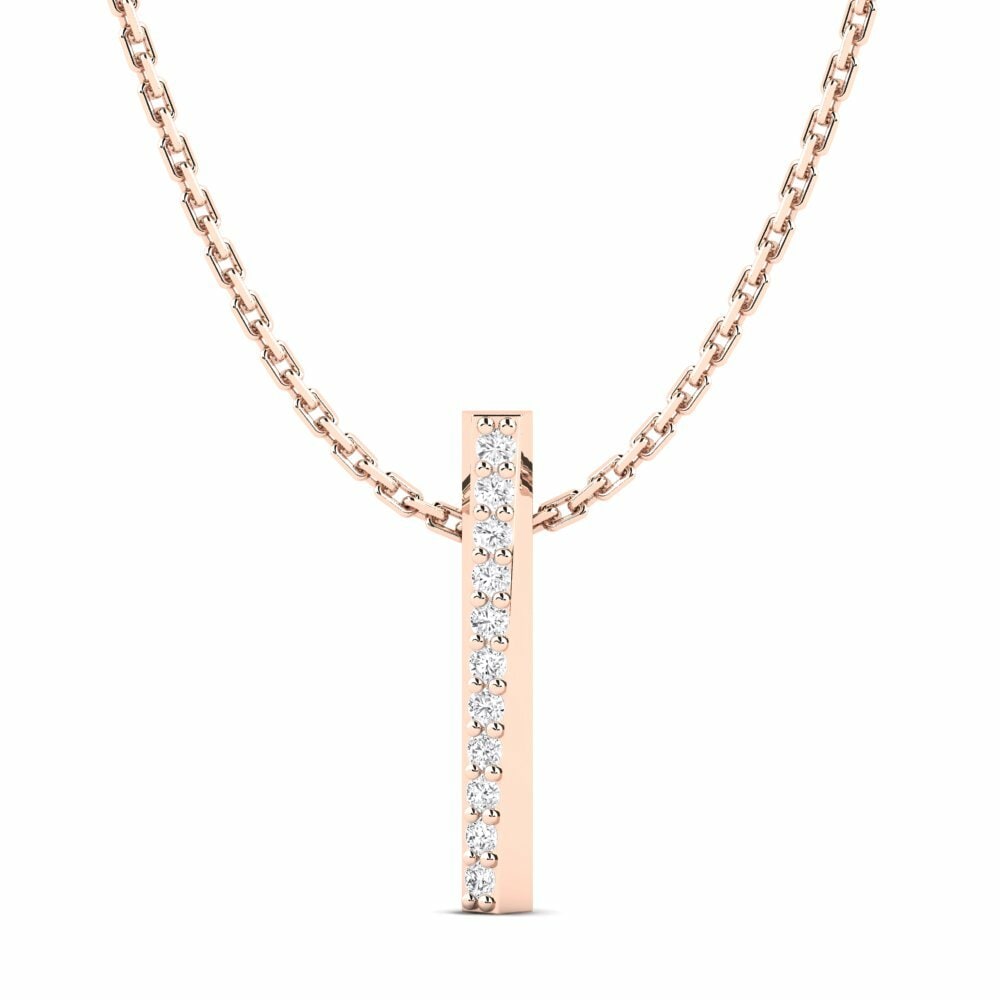 14K Rood Goud Dames Hanger Sangi