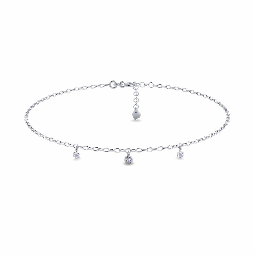 Amethyst Women's Anklet Sanjak