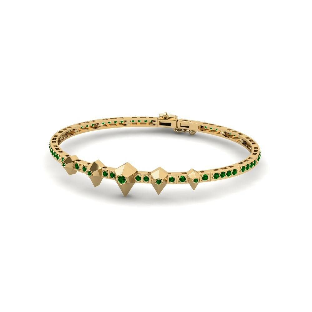 Green Zirconia Women's Bracelet Sankarani