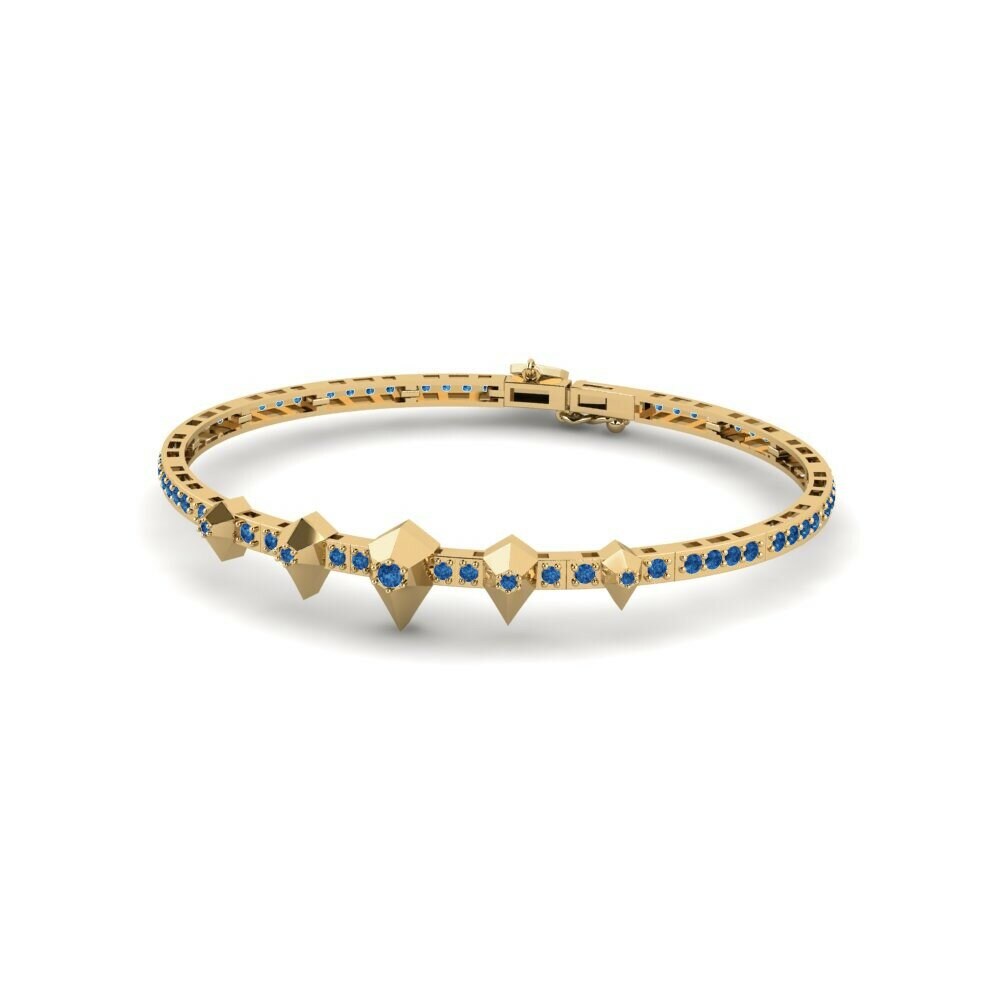 Dark Blue Zirconia Women's Bracelet Sankarani