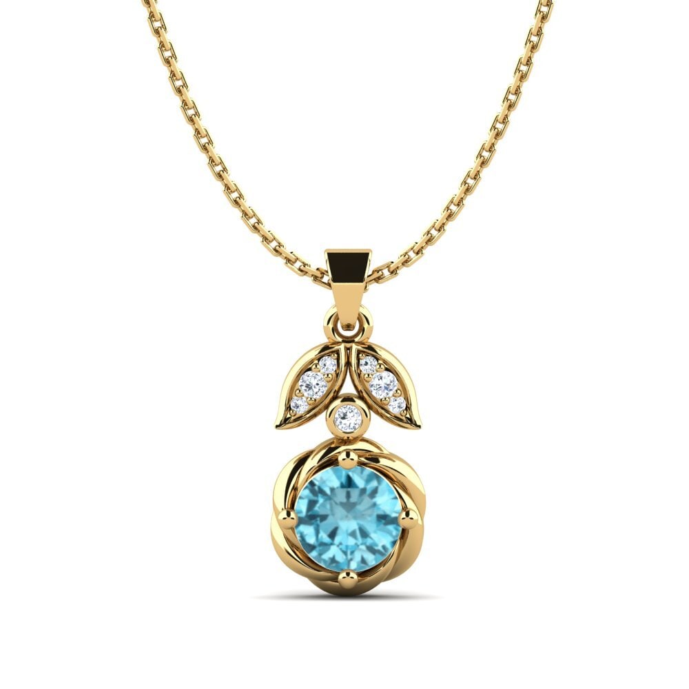 Blue Zircon Women's Pendant Sanne