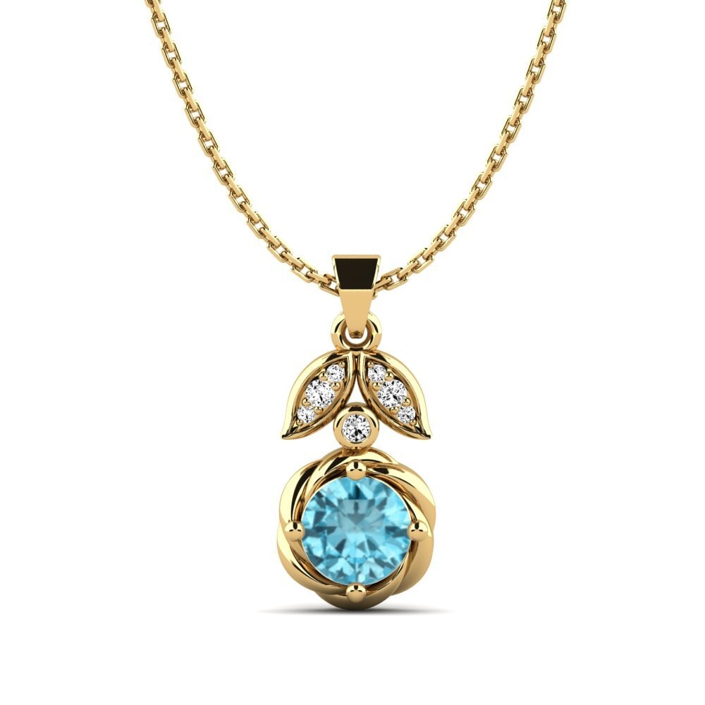 Blue Zircon Women's Pendant Sanne