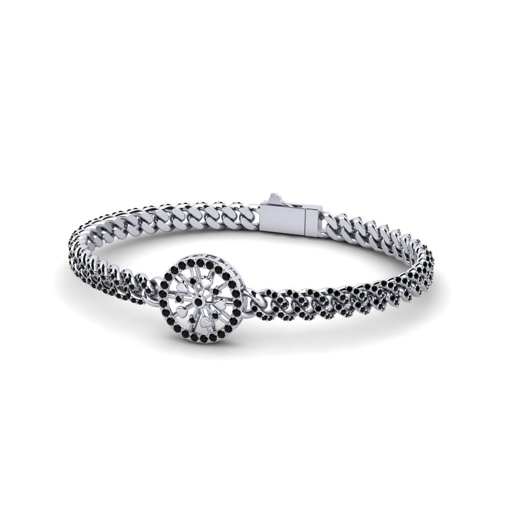 Ónix Negro Pulsera de Mujer Santunj
