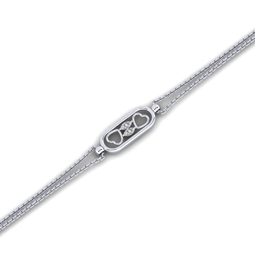 Marquise Diamant Damen armband Saquals