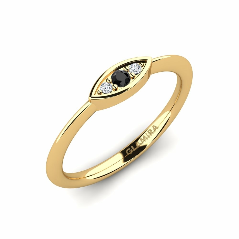 Black Sapphire Ring Saran
