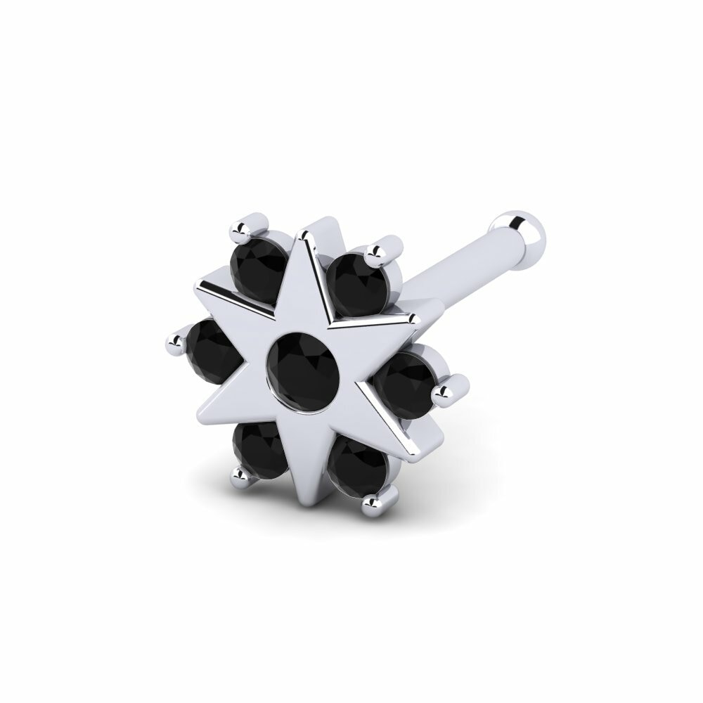 Black Diamond Nose Pin Saren