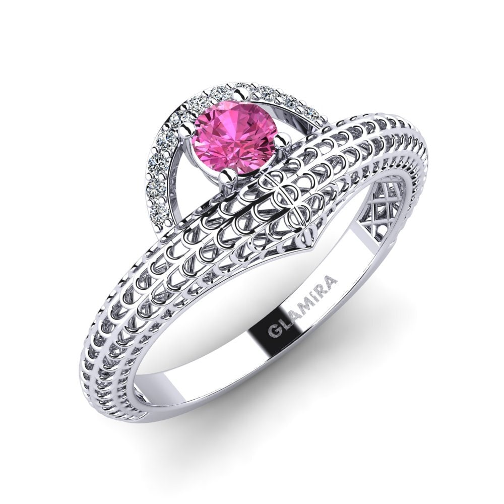Pink Topaz Ring Sassafras