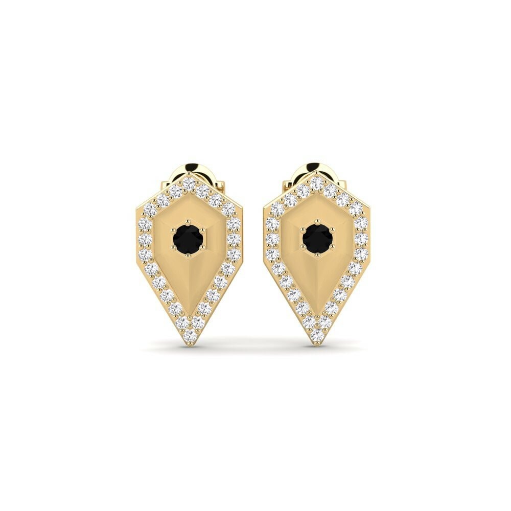 Black Sapphire Women's Earring Satbara