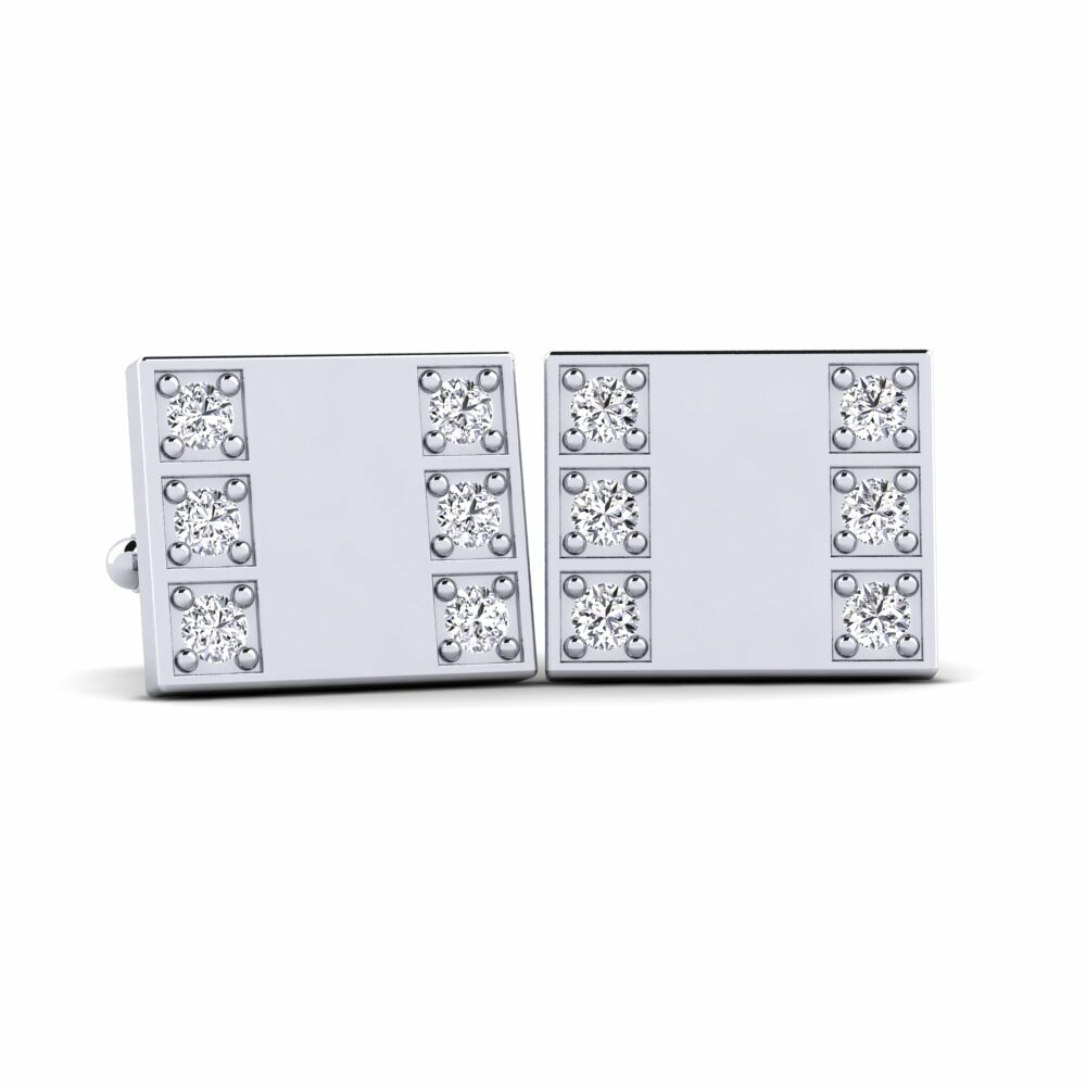 Diamant Bouton de manchette Sauly