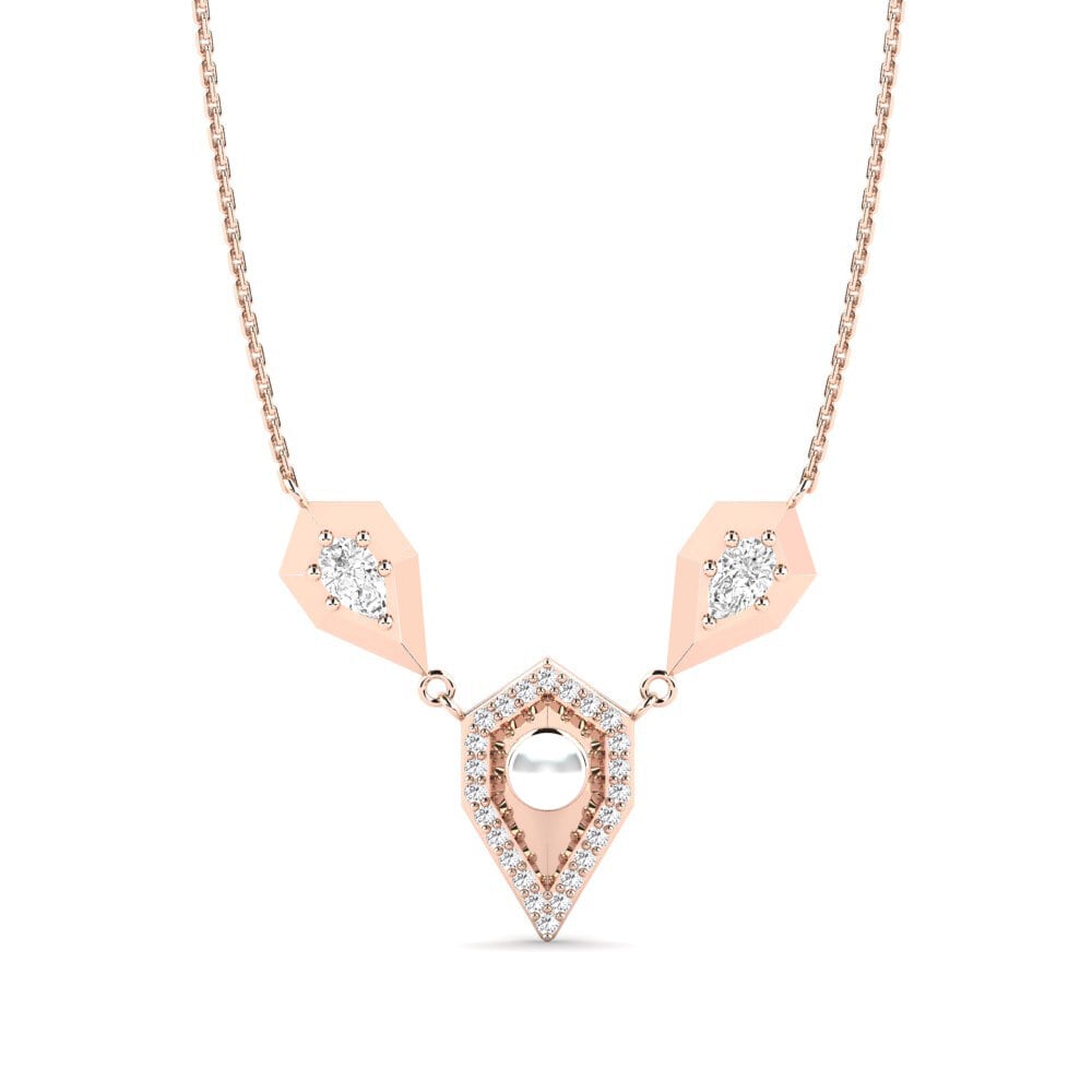 Oro Rosso 585 Collana da donna Scarcies